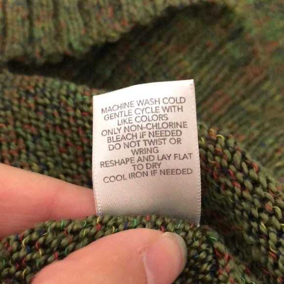CJ Banks Green Knit Sweater Size 1X - Picture 6 of 8